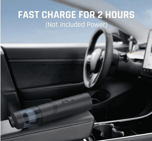 DustVibe – Slim V8 Mate High-Power Car Vacuum