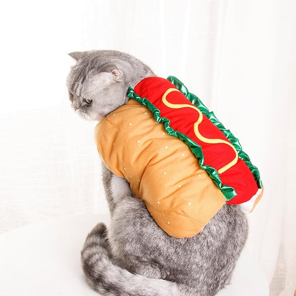 PetBun - Soft & Adjustable Hot Dog Outfit