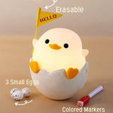 DuckiGlow β USB Rechargeable Squishy Lamp