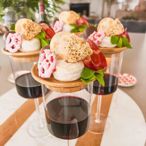 CheesePerch – Wine Glass Topper