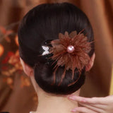 PetalTwist – Easy Bun Maker with Flower Charm