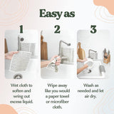 EcoWipe - Swedish Dishcloths - Replace Paper Towels & Reduce Waste