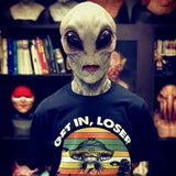 Alien Invasion - Silicone Mask For Pranks & Parties