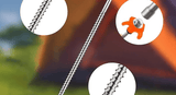 GripLock – Heavy Duty Screw In Tent Stakes