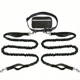 LeashEase – Zipper Pouch Running Dog Leash