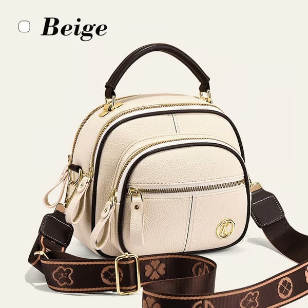 UrbanElegance – Classic Multifunctional Leather Crossbody Bag