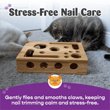 PawSense - Cat Enrichment File Box | The Fun Way To Trim Claws