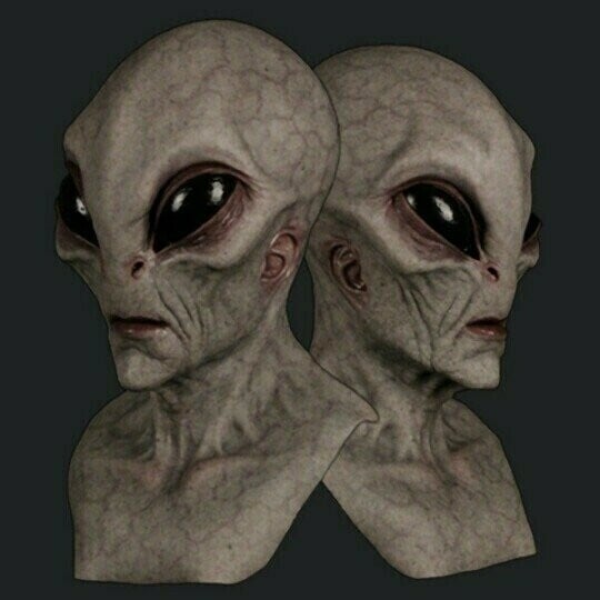 Alien Invasion - Silicone Mask For Pranks & Parties