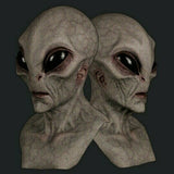Alien Invasion - Silicone Mask For Pranks & Parties