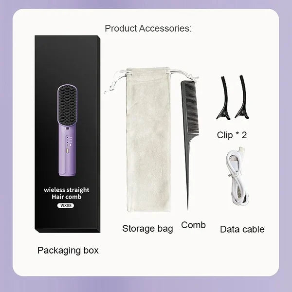 MiniGlide Cordless Hair Straightener marnetic