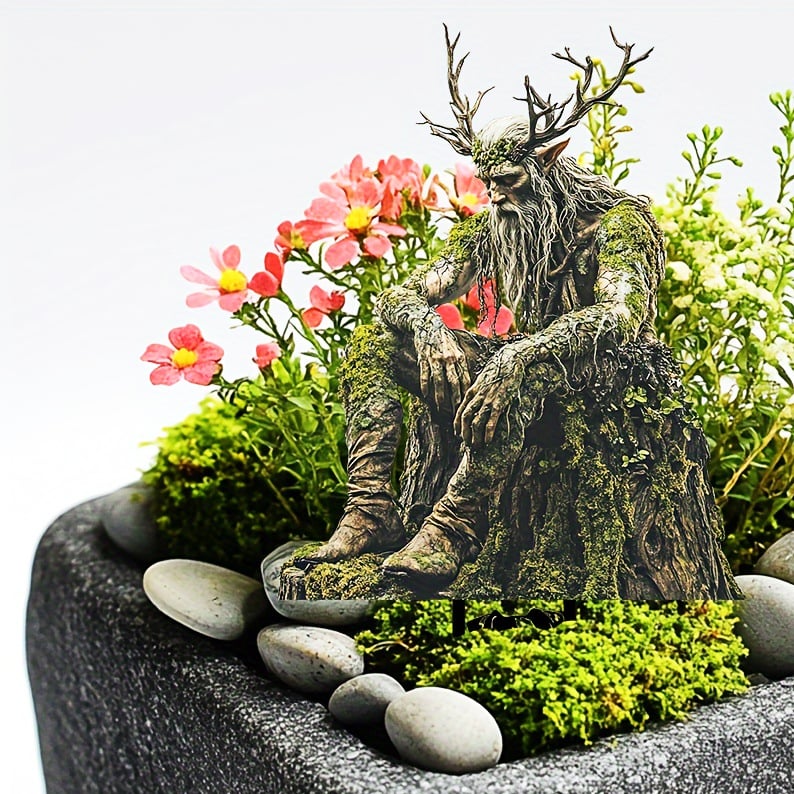 MysticBloom - Elegant Enchanted Garden Stakes