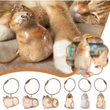 PawEver – Cat Memorial Acrylic Keychain Set
