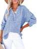 StyleEase – Relaxed Long Sleeve Casual Top