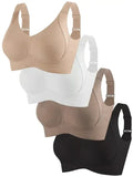ComfiCurve – Adjustable Push Up Ribbed Bra