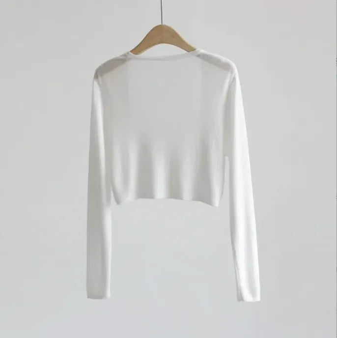 SilkBreeze – Lightweight Knit Cardigan