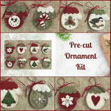 HeartHaven – Pre-Cut Felt Holiday Ornament Kit