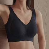 LuxeLift – Ribbed Wireless Bra