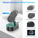 EchoDock – Smart Stand with Induction Speaker / Power Bank And Light Ambience