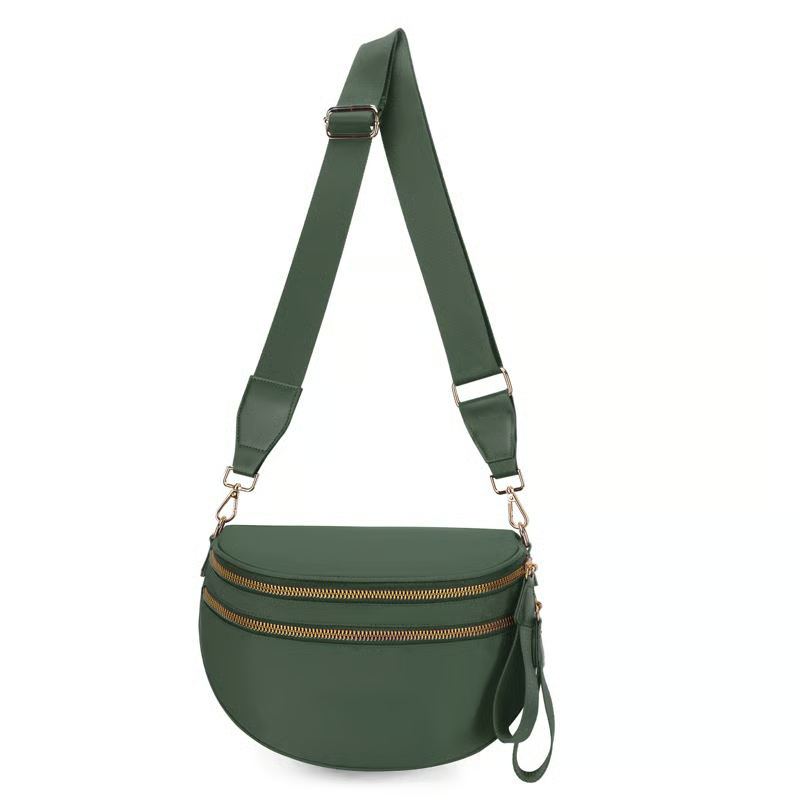 IrisLuxe – Best Version Crossbody with Double Zips