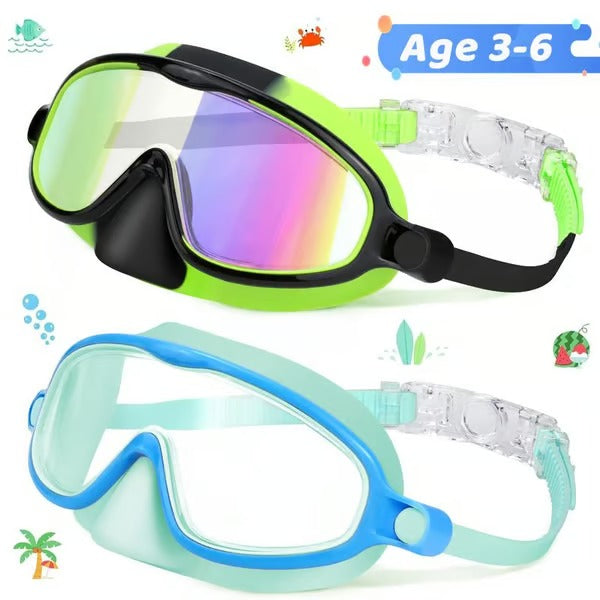 SplashGuard – Large Frame Waterproof Goggles for Kids