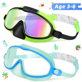 SplashGuard – Large Frame Waterproof Goggles for Kids