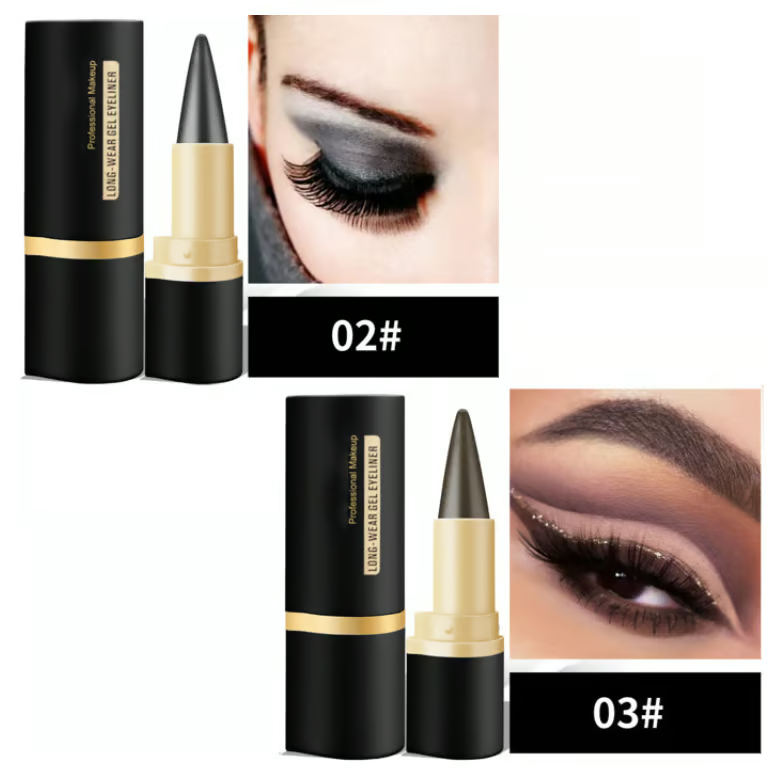 InkSilk – Natural Black Eyeliner Cream (1+1 free)