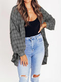 StreetLoom – Washed Oversized Shacket with Pockets