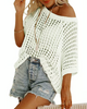 BreezeKnit – Crochet Hollow Out Summer Sweater