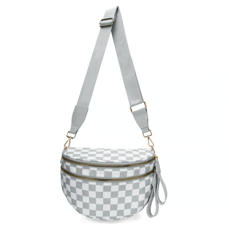 IrisLuxe – Best Version Crossbody with Double Zips