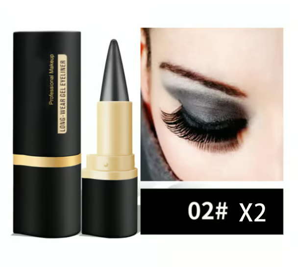 InkSilk – Natural Black Eyeliner Cream (1+1 free)