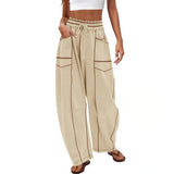 ComfyBarrel – Wide Leg Lounge Sweatpants with Pockets