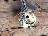 HeirloomHollow – Sterling Silver Birdhouse Necklace