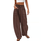 ComfyBarrel – Wide Leg Lounge Sweatpants with Pockets