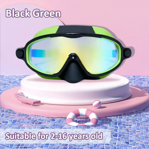 SplashGuard – Large Frame Waterproof Goggles for Kids