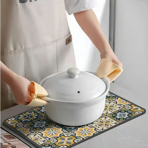 DryRetro – Quick Dry Water Draining Mat