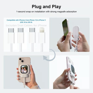 VlogMate – Mini Selfie Screen & Remote Kit for iPhone