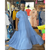 BreezeLuxe – Summer Tiered Midi Dress