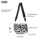 IrisLuxe – Best Version Crossbody with Double Zips