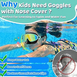 SplashGuard – Large Frame Waterproof Goggles for Kids