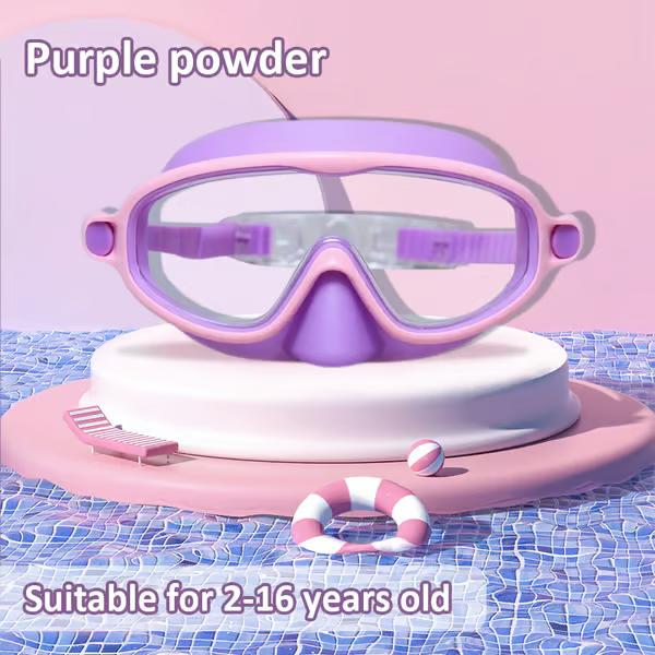 SplashGuard – Large Frame Waterproof Goggles for Kids