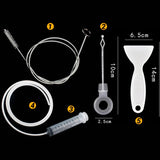 FridgeFlush – Dredger & Cleaning Kit for Clogged Drains