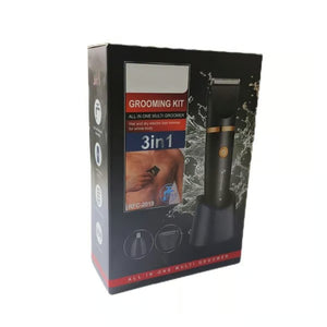 TrimGuard – 3 in 1 Waterproof Body & Groin Trimmer for Men