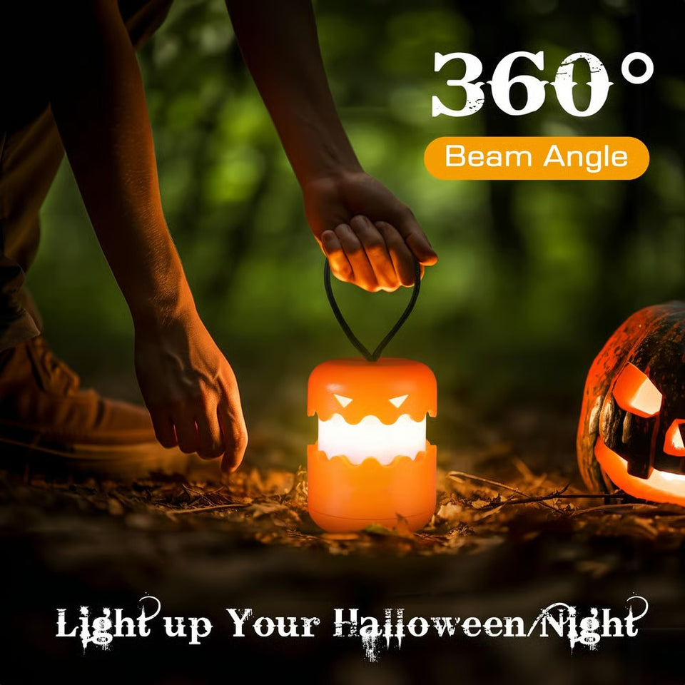 JackoGlow – Spooky Pumpkin Camping Lantern