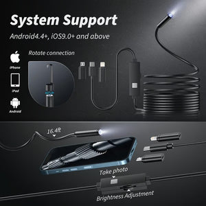 ZoomWand – Portable Phone Compatible Inspection Camera