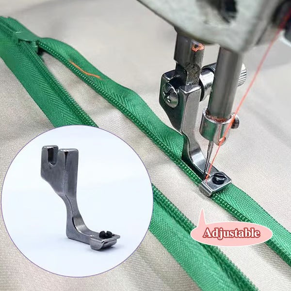 ZipAlign – Adjustable Invisible Zipper Presser Foot