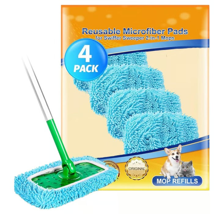 EcoSwipe – Washable Mop Pad Refill Set