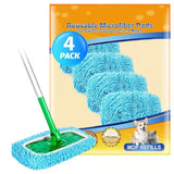EcoSwipe – Washable Mop Pad Refill Set