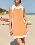SunStripe – Color Block Casual Lounge Set