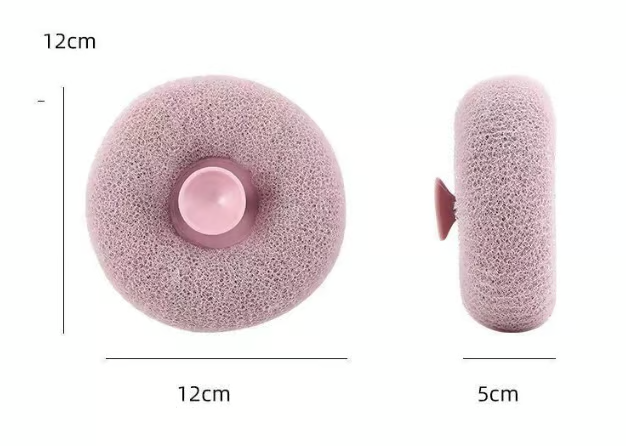 BloomScrub – Soft Sunflower Suction Bath Ball