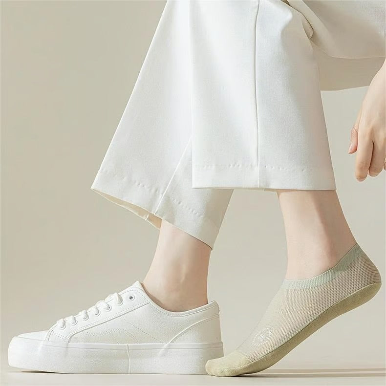 InvisiSoft – Non Slip Combed Cotton Hidden Socks